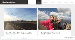 Desktop Screenshot of elizagreyinlove.com
